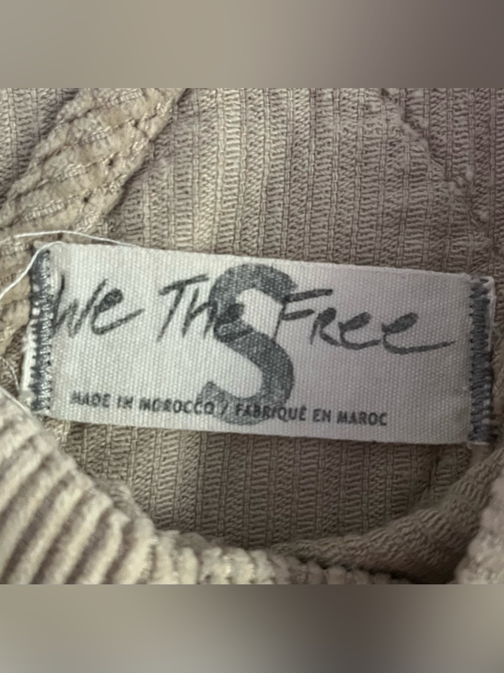 Free People Tan Corduroy Overalls - Picture 3 of 5